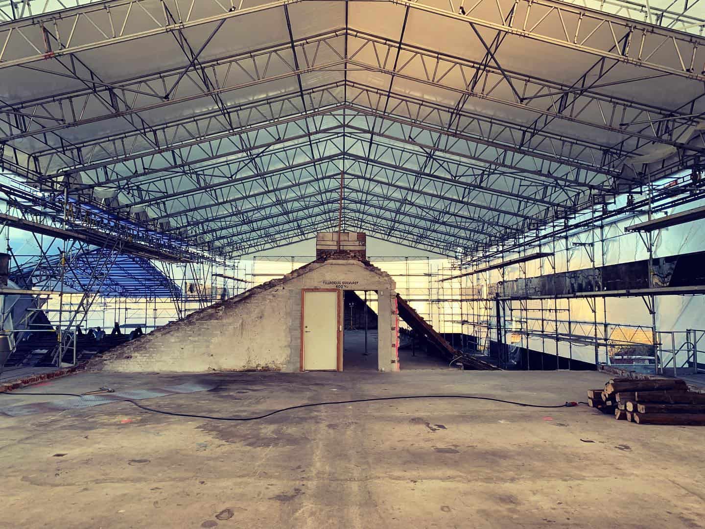 Etablering af etage på Brandhouse